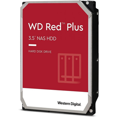 Western Digital HDD 2TB Red Plus 3,5" SATA3 5400rpm 512MB - WD20EFPX