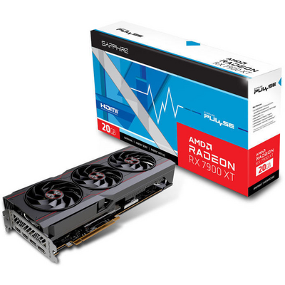 Sapphire Radeon RX 7900 XT Pulse Gaming OC 20GB GDDR6 videokártya