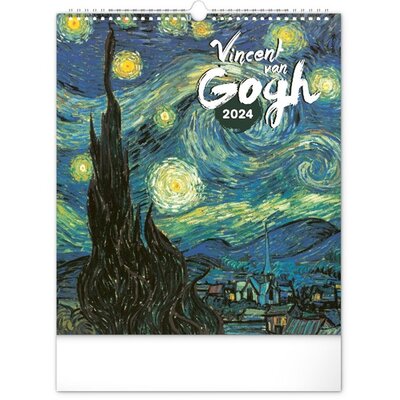 Realsystem 2024-es Vincent van Gogh 6087-VG falinaptár