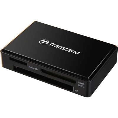 Transcend MULTI MEMORY CARD READER USB 3.0 USB 3.1 GEN 1 BLACK