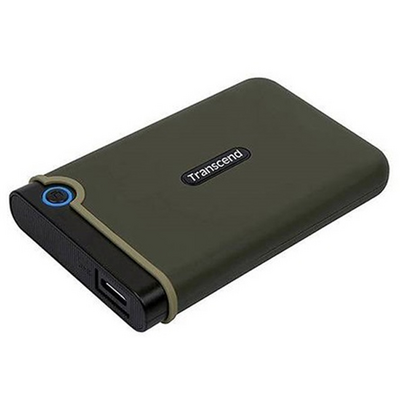 Transcend 2TB SLIM STOREJET2.5IN M3G PORTABLE USB3.0 MILITARY GREEN