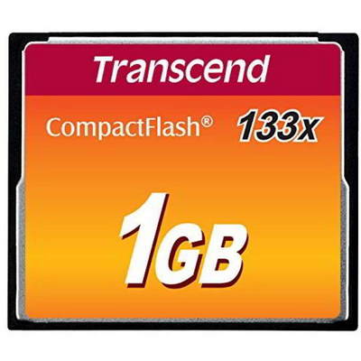 Transcend COMPACT FLASH CARD 1GB 133X SPEED