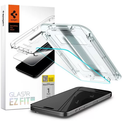Spigen iPhone 15 Pro Screen Protector EZ FIT GLAS.tR Transparency (2 db)