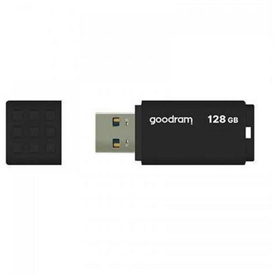 GOODRAM Pendrive 128GB, UME3 USB 3.1, Fekete