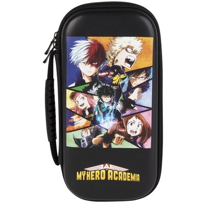 KONIX - MY HERO ACADEMIA "Heroes" Nintendo Switch/Lite/OLED Utazó Tok, Mintás