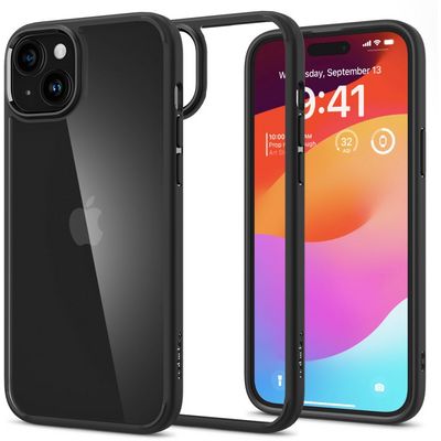 Spigen iPhone 15 Plus Case Ultra Hybrid Frost Black