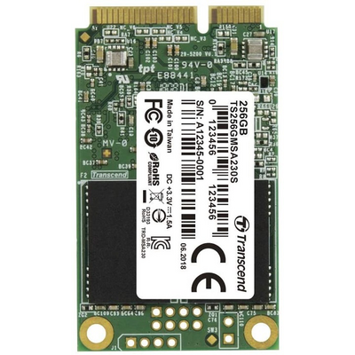 Transcend 256GB MSATA SSD 3D TLC