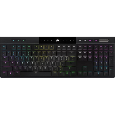 CORSAIR K100 AIR WIRELESS RGB Ultra Lapos Gamer billentyűzet