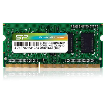 Silicon Power 4GB DDR3 1600MHz notebook RAM - SP004GLSTU160N02