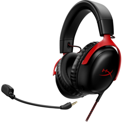 HP HYPERX Vezetékes Fejhallgató Cloud III - Gaming Headset Black-Red