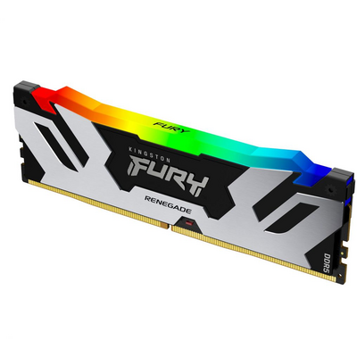 KINGSTON FURY Memória DDR5 16GB 6000MHz CL32 DIMM Renegade RGB XMP