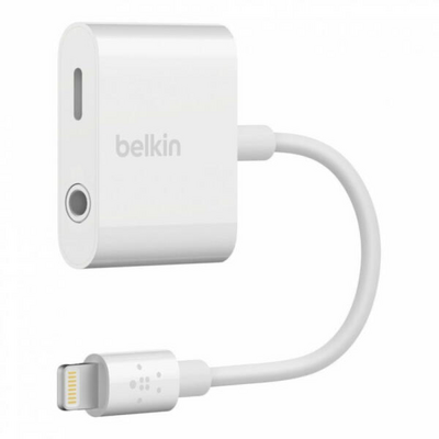Belkin RockStar 3.5mm Audio + Charge White