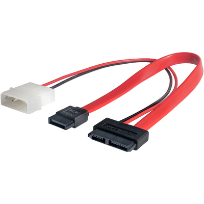 Akyga Slim SATA / SATA / MOLEX adapter - AK-CA-45