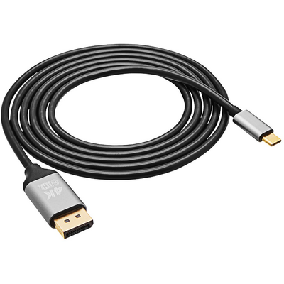 Akyga USB type C / DisplayPort kábel, 1.8m - AK-AV-16