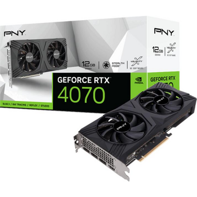 PNY GeForce RTX 4070 12GB DDR6X Verto Dual Fan