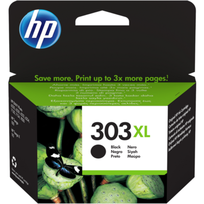 HP 303XL High Yield Black Original Ink Cartridge