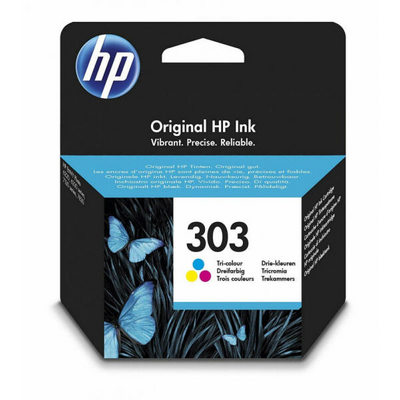 HP 303 Tri-color Original Ink Cartridge