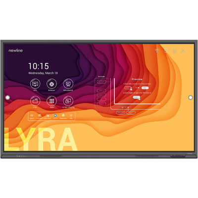 Newline LYRA 55" Interaktív érintőkijelző Android 11, 4K felbontás, 3 év garanci