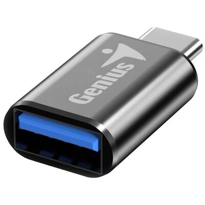 Genius ACC-C2A USB-C/USB A szürke adapter