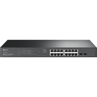 TP-LINK TL-SG2218P JetStream 18-Port Gigabit Smart Switch with 16-Port PoE+