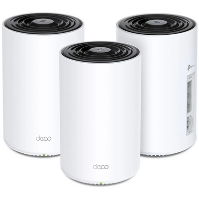 TP-LINK Deco PX50 (3-pack) AX3000+G1500 Whole Home Powerline Mesh Wi-Fi 6 System