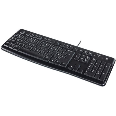 Logitech KEYBOARD K120 FOR BUSINESS OEM USB BLACK SILENT US- LAYOUT