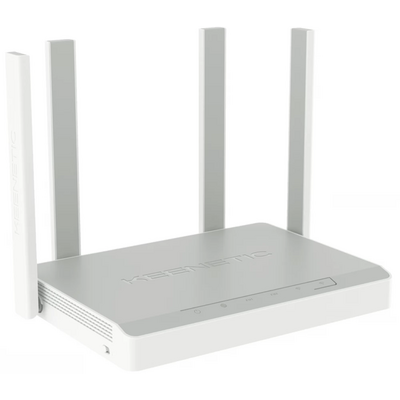 Keenetic Hero AX1800 Wi-Fi 6 Gigabit Router, Dual Core CPU, 5-Port Gigabit Smart