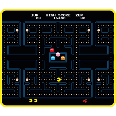 KONIX - PAC-MAN Gaming Egérpad 49x49x275mm, Mintás