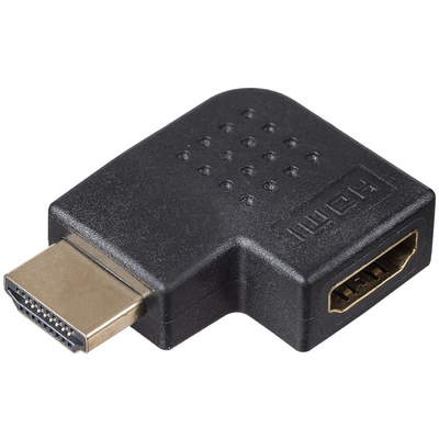 Akyga HDMI apa / HDMI anya 90° pipa adapter - AK-AD-45