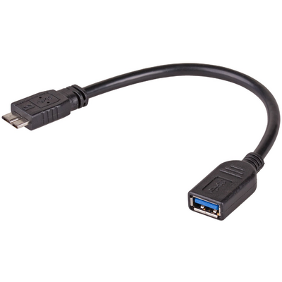 Akyga USB 3.0 AF / microUSB 3.0 B 15cm adapter - AK-AD-30