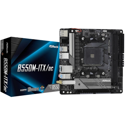 ASRock sAM4 B550M-ITX/AC alaplap