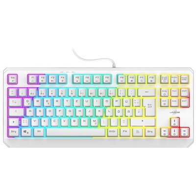 URAGE by Hama 217819 EXODUS 220TKL RGB fehér billentyűzet