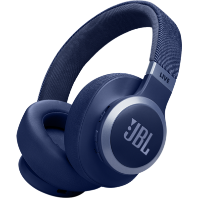 JBL LIVE 770 BTNC Bluetooth kék zajszűrős fejhallgató