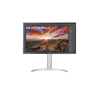 LG 27" 27UP85NP-W UHD 4K monitor VESA DisplayHDR™ 400 és USB Type-C™
