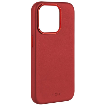 FIXED MagLeather for Apple iPhone 15 Plus, red