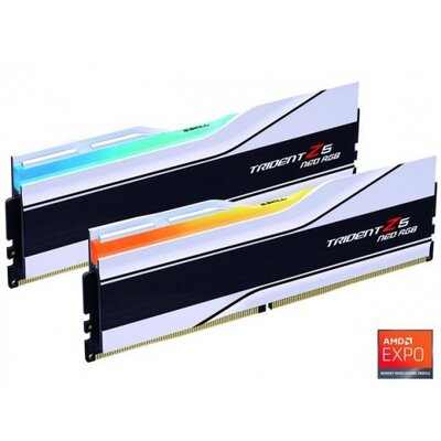 G.SKILL Trident Z5 Neo RGB DDR5-6000MHz CL30 64GB Kit 2 (2x32GB) AMD EXPO White