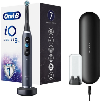 Oral-B iO series 9 fekete elektromos fogkefe