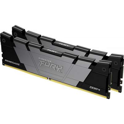 KINGSTON FURY Memória DDR4 32GB 3600MHz CL16 DIMM (Kit of 2) 1Gx8 Renegade Black