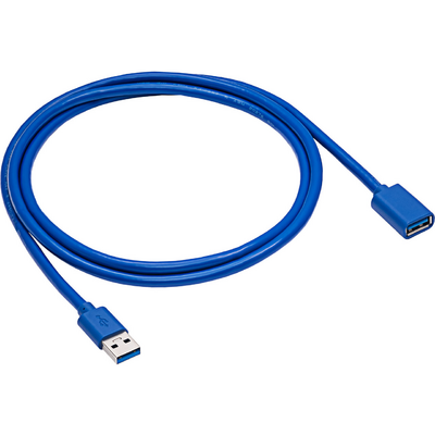 Akyga AK-USB-10 USB 3.0 A / USB A 1,8m Extension cable Blue