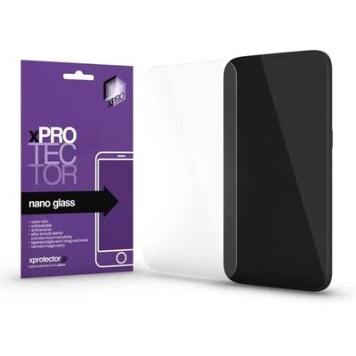 XPRO 128417 Xiaomi Redmi Note 12 Pro Nano Glass kijelzővédő fólia fekete kerettel
