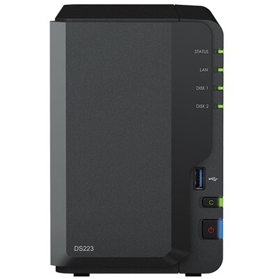 NAS Synology DS223 Disk Station (2HDD)