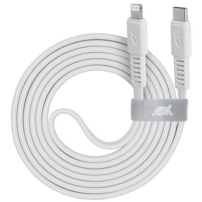 RivaCase PS6007 WT12 Type-C/Lightning cable, 1,2m White