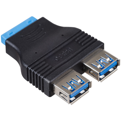 Akyga goldpin ATX / 2xUSB 3.0 adapter - AK-CA-58