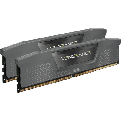 CORSAIR DDR5 6000MHz 32GB (2x16GB) AMD EXPO VENGEANCE RAM, szürke