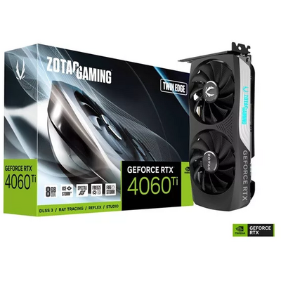 Zotac GAMING GeForce RTX 4060 Twin Edge OC nVidia 8GB GDDR6 128bit PCIe videókártya