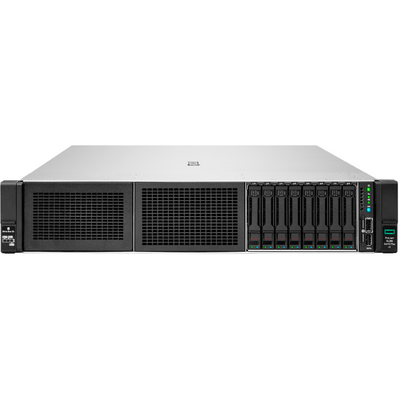 HPE rack szerver ProLiant DL385 Gen10+, AMD EPYC 7252 8C 3.1GHz, 32GB, NoHDD 8SFF, MR416i-a, 1x800W