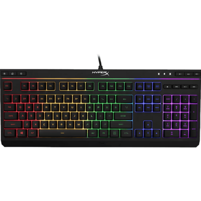 HP HYPERX Vezetékes Billentyűzet Alloy Core RGB - Gaming Keyboard UK, HX-KB5ME2-UK