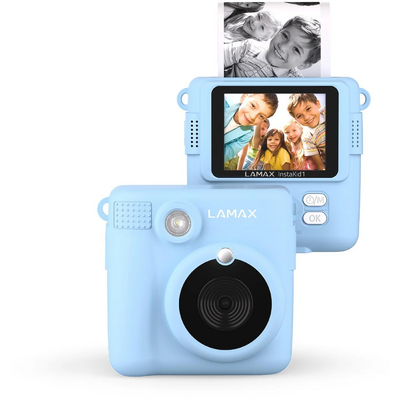 LAMAX InstaKid1 Blue Instant hőpapíros fényképezőgép