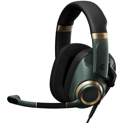 Sennheiser / EPOS H6PRO Wired Open Acoustic Gaming Headset Green