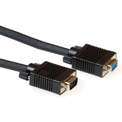 ACT High Performance VGA extension cable male-female 5m black